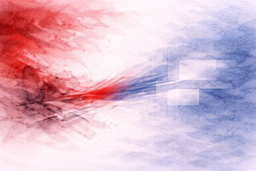 Abstracte illustratie van een tijdlijn die verder loopt — symbool voor Joomla's voortdurende ontwikkeling