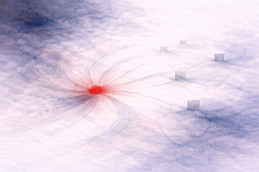 abstracte illustratie van vraag en antwoord — SEO voor AI en chatbots